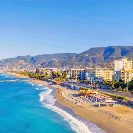 Merkezi Konum Denize Sifir 2+1 Ferah Tatil Eviniz Алания